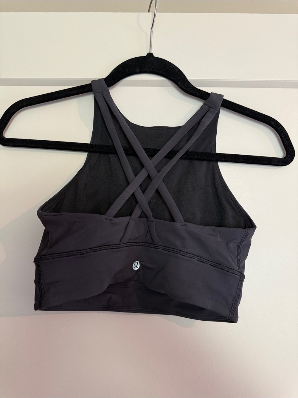 lululemon athletica High-Neck Sports Bralette - black